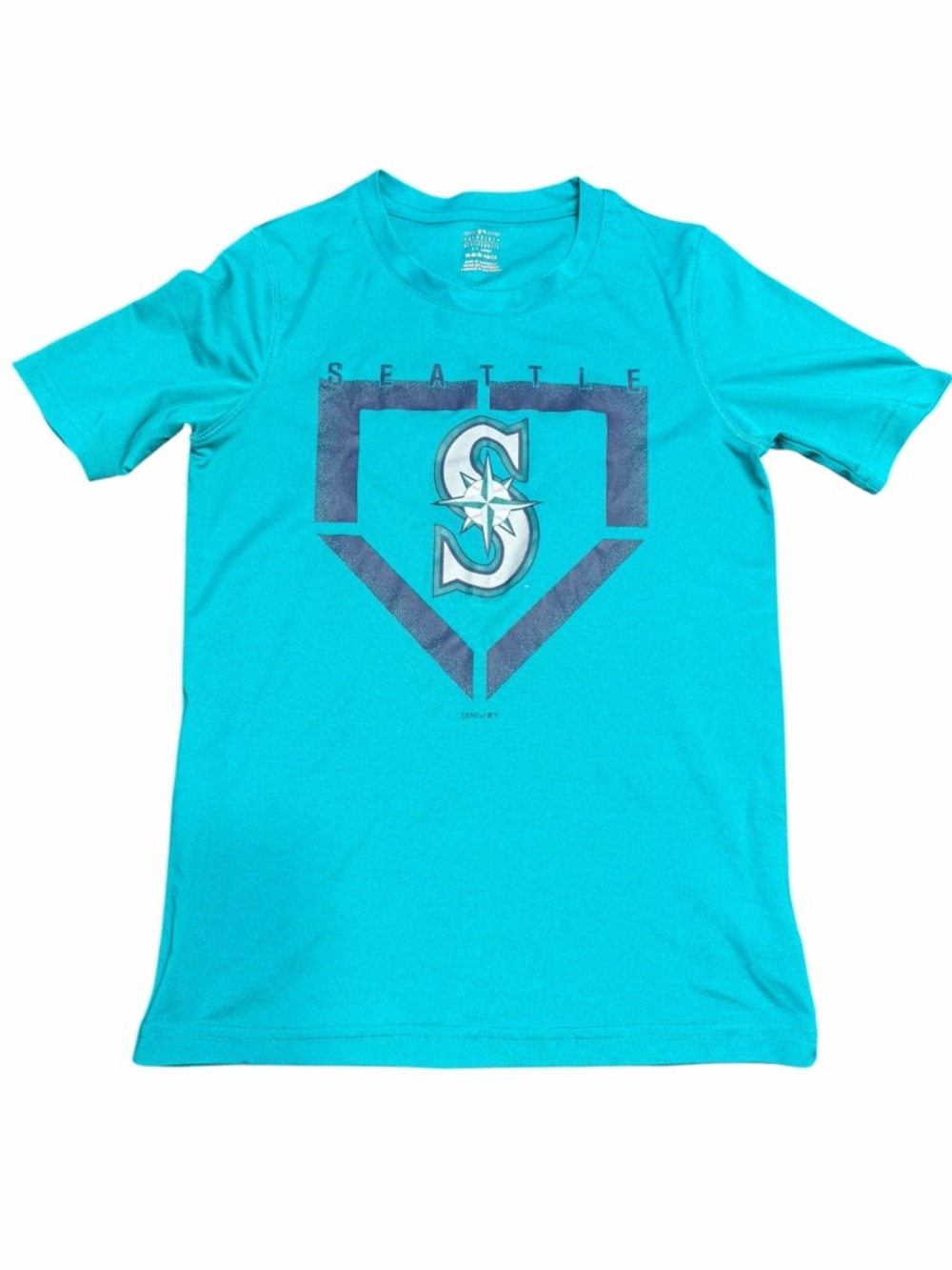 Kids Seattle Mariners Teal Graphic Tee